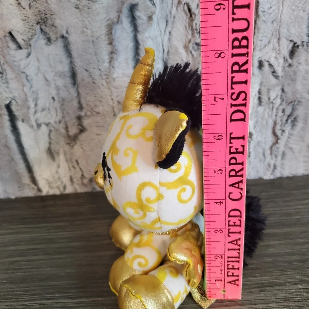 GUND P.Lushes Designer Fashion Pets Vera Von Corn Gold Unicorn Plush Toy 8